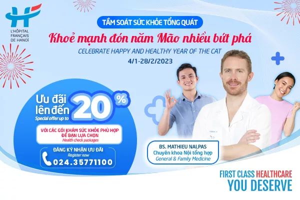 Tầm soát sức khỏe tổng quát - Khỏe mạnh đón năm mão nhiều bứt phá!